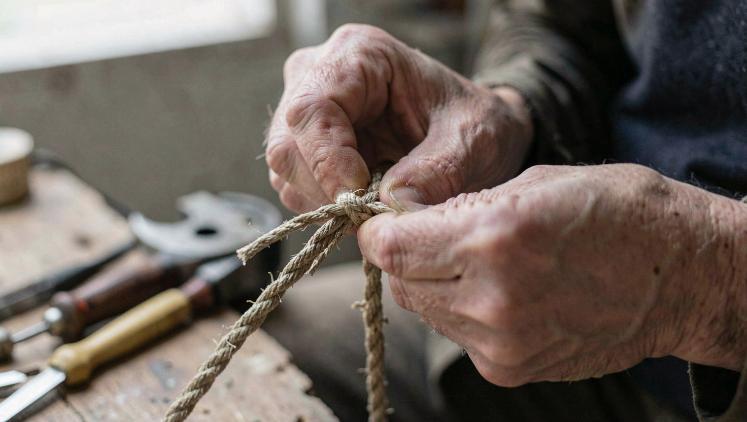 How to tie it : Bowline: a fixed loop that unties easily after loading